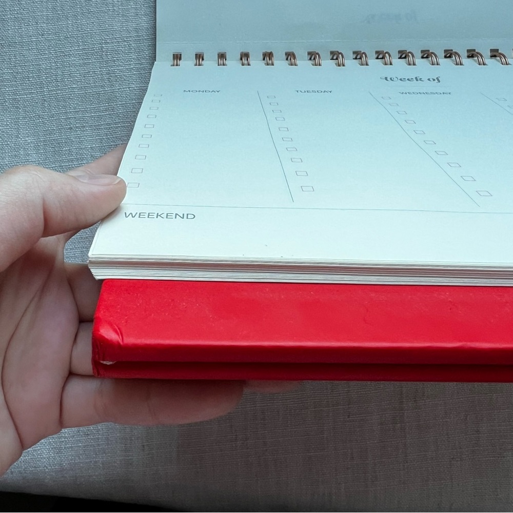 Strawberry Weekly Planner Notebook - Picture 9 of 11